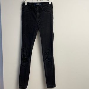 Hollister ripped jeans